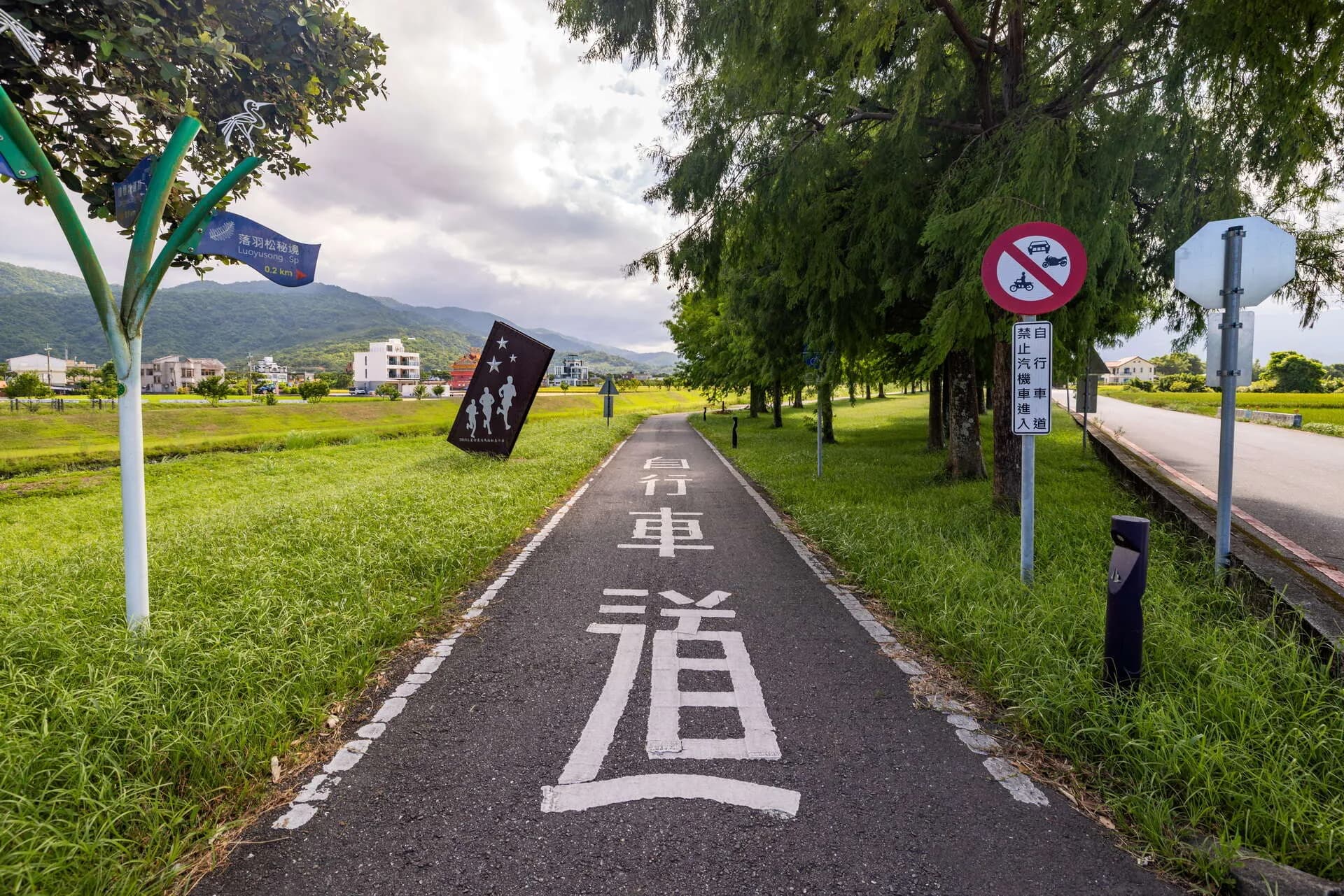 Official on-site view: 安農溪自行車道