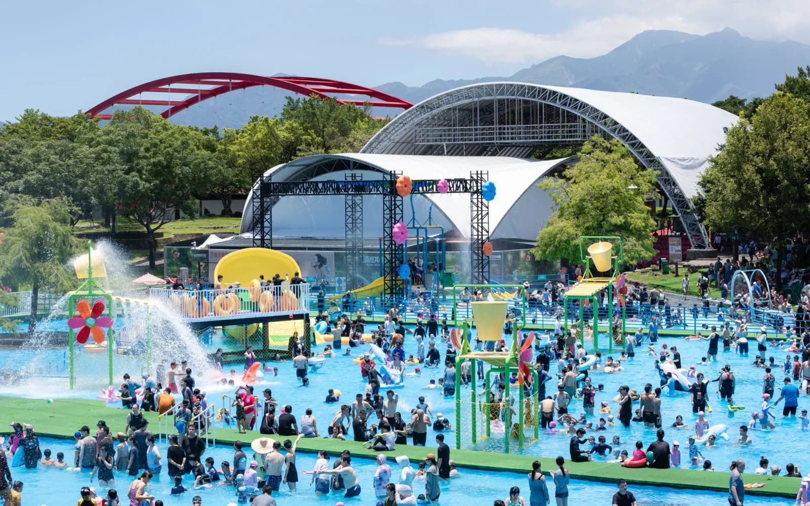 Yilan International Children's Folklore & Folkgame Festival · Water play